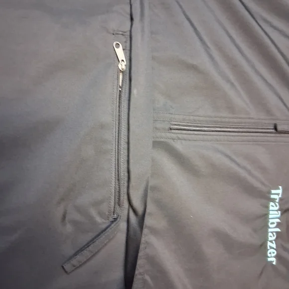 Champion Hooded Anorak Pullover - Black with Teal "Trailblazer" - Picture 7 of 9